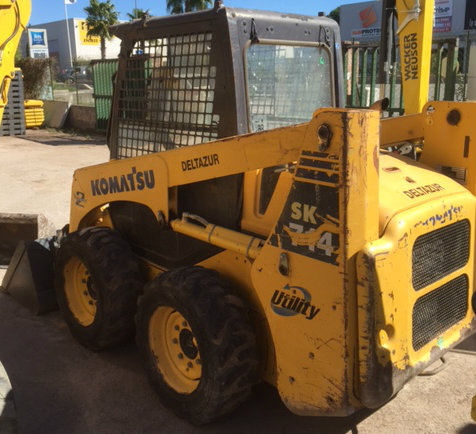 Mini chargeur Komatsu occasion sur Fréjus